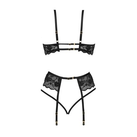 CONJUNTO DE 3 PEÇAS ROSE PRETO BEAUTY NIGHT FASHION - Image 15