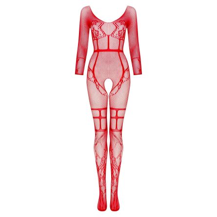 CATSUIT LORNA VERMELHO BEAUTY NIGHT FASHION - Image 7