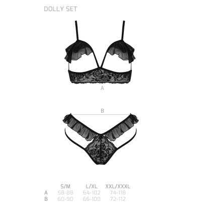 CONJUNTO DE 2 PEÇAS DOLLY (PRETO) - Image 5