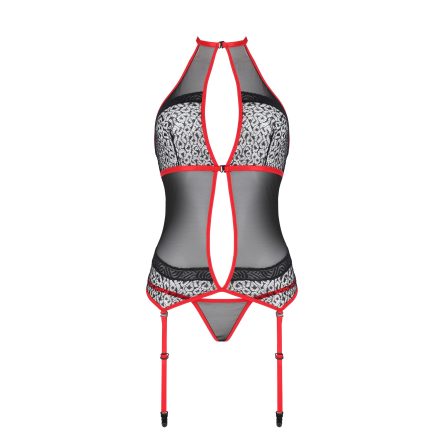 CORPETE E TANGA SATARA (VERMELHO) - Image 3