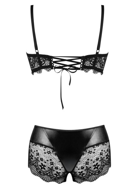 CONJUNTO DE 2 PEÇAS CHARM SET PRETO BEAUTY NIGHT FASHION - Image 9