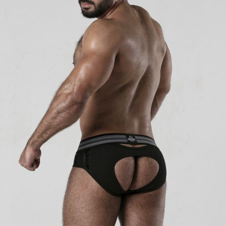 CUECA BACKROOM BOTTOMLESS LOCKER GEAR BRANCA - Image 4