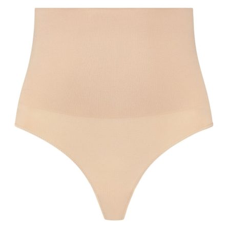 TANGA DE CINTURA ALTA SEM COSTURAS (BEGE) | M - Image 3