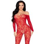 BODY DE RENDA FLORAL