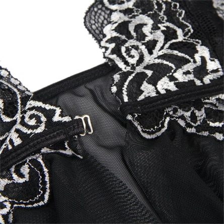 BABYDOLL DE TULE E RENDA SUBBLIME | L/XL - Image 8