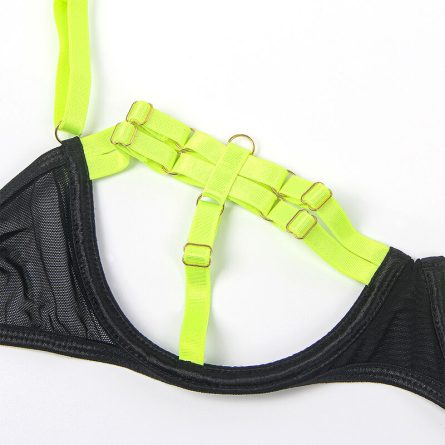 CONJUNTO DE 3 PEÇAS HOLLOW CUT 955274 (VERDE) | S/M - Image 8