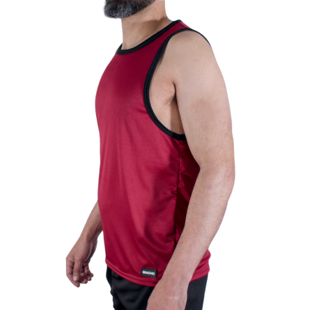 T-SHIRT DESPORTIVA GYM CMV003 (VERMELHO) | L/XL - Image 2