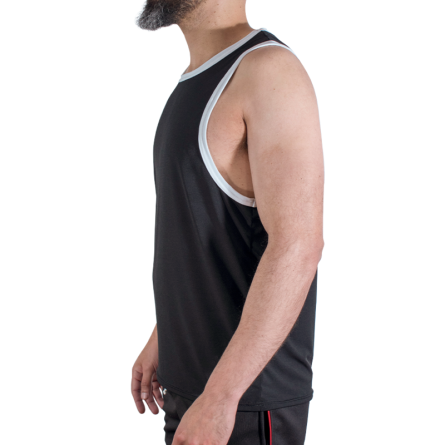 T-SHIRT DESPORTIVA GYM CMV004 (PRETO) | L/XL - Image 2