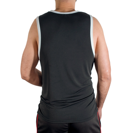 T-SHIRT DESPORTIVA GYM CMV004 (PRETO) | L/XL - Image 3