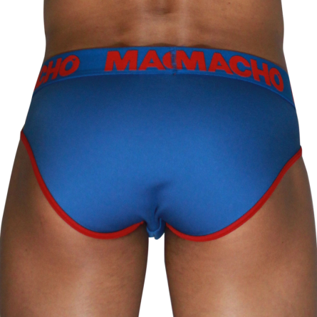 CUECAS SLIP CLASSIC MCH005 (AZUL / VERMELHO) | L - Image 3