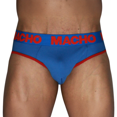 CUECAS SLIP CLASSIC MCH005 (AZUL / VERMELHO) | XL - Image 2